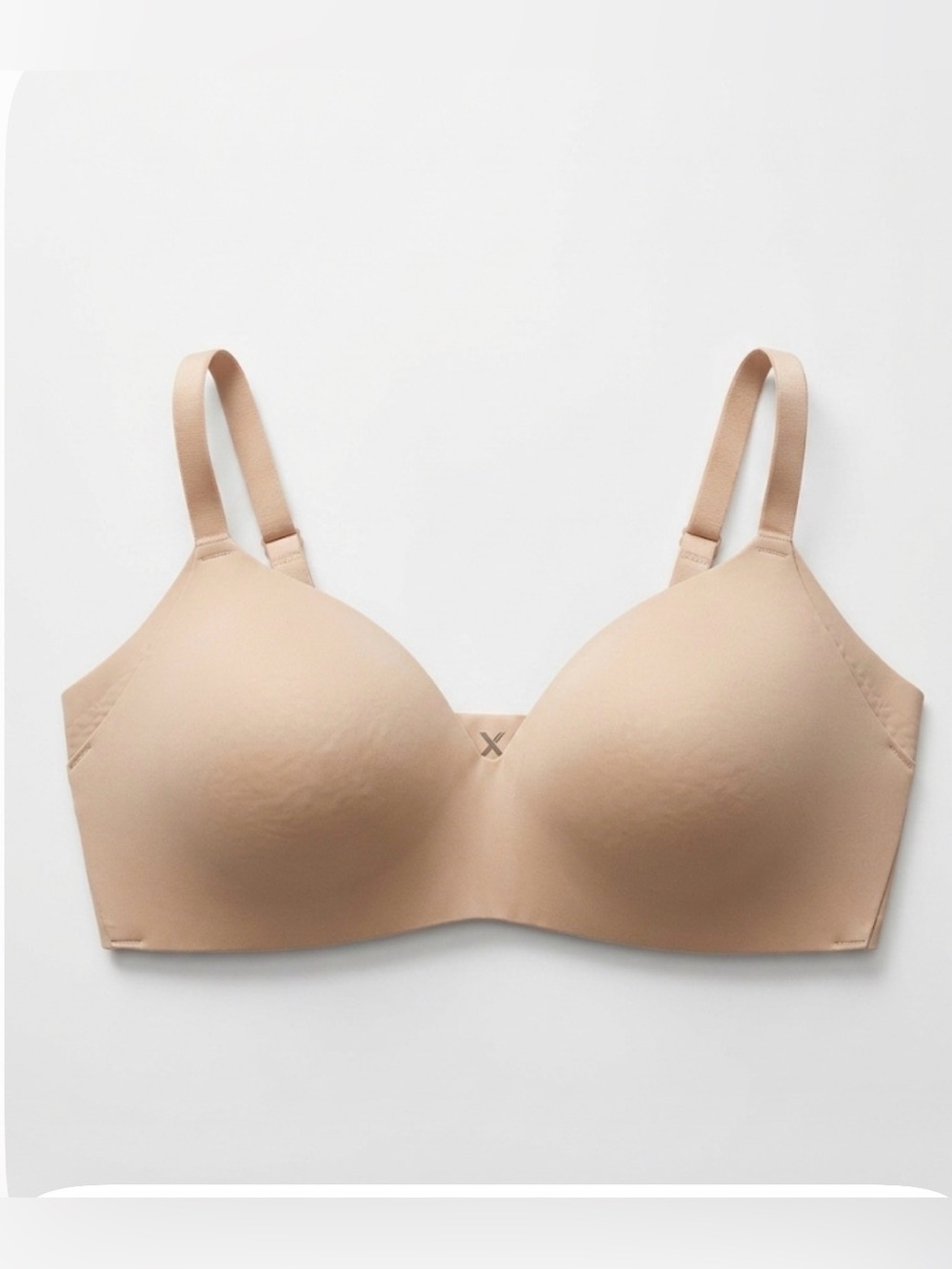 Knix WingWoman Wireless Contour Bra Nude Beige Size 40D